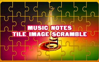 Image Music Notes Tile Image Scramble